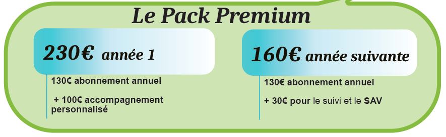 Coût du pack premium