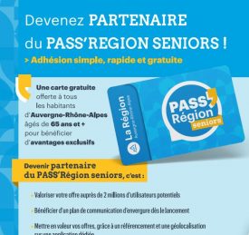 Pass Région Seniors: mettez vos offres en avant