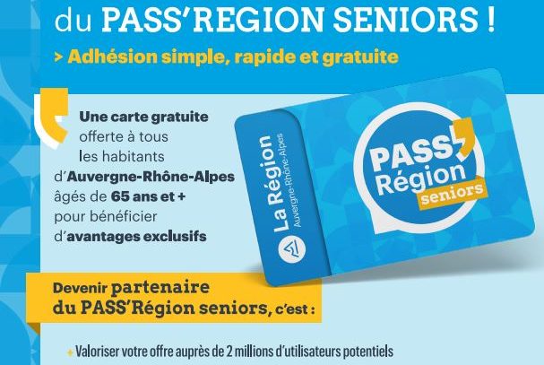 Pass Région Seniors: mettez vos offres en avant